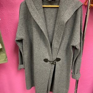 Hooded Pendleton sweater!!